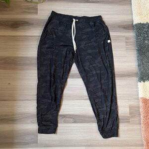 Vuori Dark Gray Camouflage Joggers